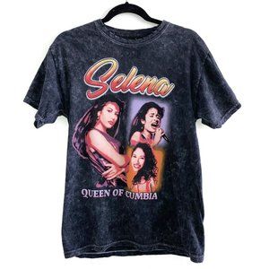 New Selena Queen of Cumbia Urban Outfitters Retro Men's T-Shirt NWT size M - 290